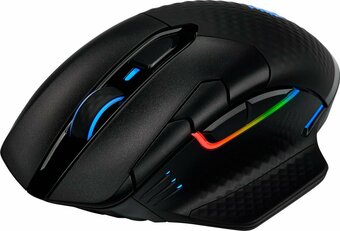 Bol.com Corsair Dark Core RGB Pro Draadloze Gaming Muis - 18000 DPI - Zwart aanbieding