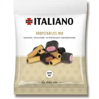 Albert Heijn Italiano dropstaafjes mix aanbieding