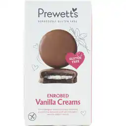 Albert Heijn Prewetts enrobed vanilla creams aanbieding
