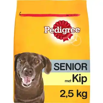 Albert Heijn Pedigree senior hondenbrokken  kip aanbieding