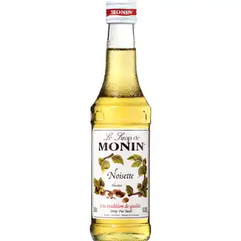 Koffievoordeel.nl Monin - hazelnoot - siroop aanbieding