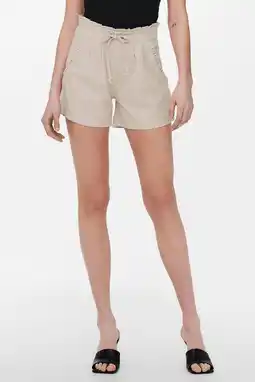 Wehkamp Jdy straight fit short jdynew catia beige aanbieding