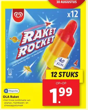 Lidl OLA Racket aanbieding