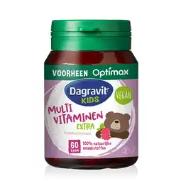 De Online Drogist Dagravit kids natural multivitaminen framboos kauwtabletten 60ktb aanbieding