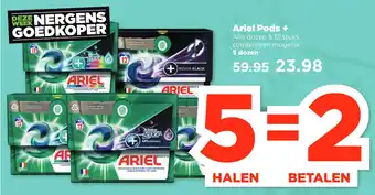 PLUS Ariel pods + aanbieding