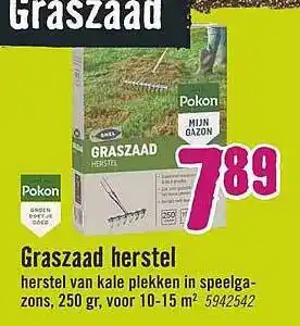 Hornbach Graszaad Herstel aanbieding