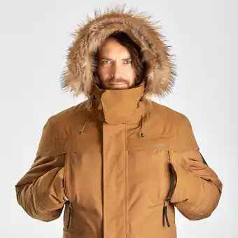 Decathlon Warme en waterdichte parka jas heren - sh500 u-warm aanbieding