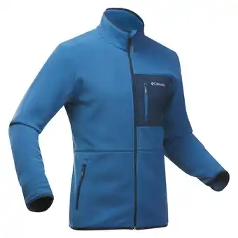 Decathlon Fleece vest voor bergwandelen heren aanbieding