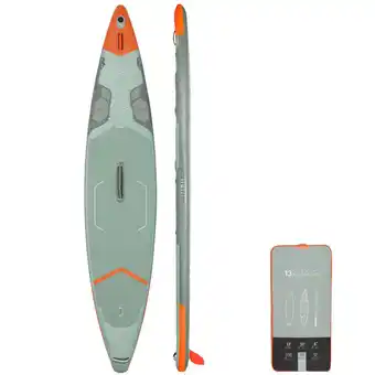 Decathlon Opblaasbare sup / touring sup board - tot 320kg - x500 13-31' groen - itiwit aanbieding