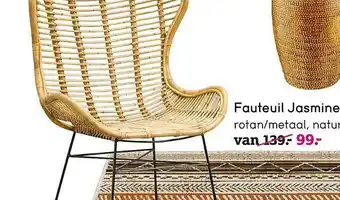 Leen Bakker Fauteuil Jasmine aanbieding