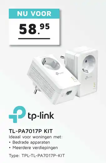 Digitotaal tp-link TL-PA7017 KIT aanbieding