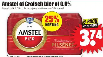 Dirk Amstel 6-pack aanbieding