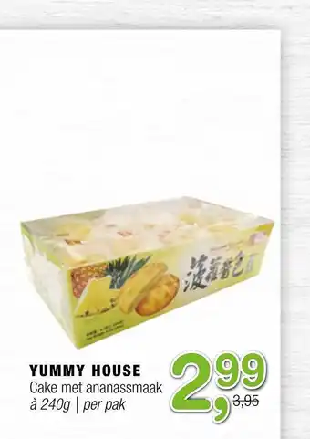 Amazing Oriëntal Yummy House Cake Met Ananassmaak aanbieding