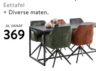 Profijt Meubel Eettafel aanbieding