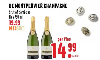 MCD Supermarkt De Montpervier Champagne 750ml aanbieding