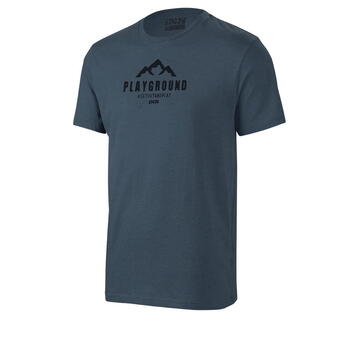 Decathlon Ridge t-shirt - blauw aanbieding