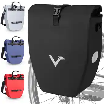Decathlon Valkbasic - grote & waterdichte fietstas aanbieding