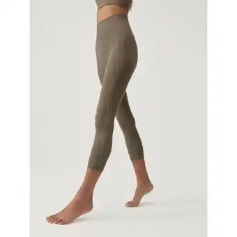 Decathlon Dames naadloze legging met capri lengte aanbieding