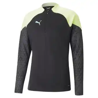 Decathlon Individualcup voetbaltop met kwartrits voor heren puma aanbieding