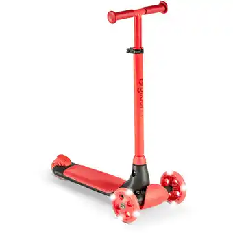 Decathlon Yvolution y-glider kiwi step - rood aanbieding