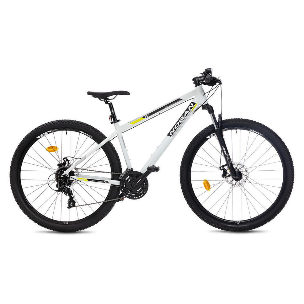 Nogan gravel pro+ mountainbike 29 inch small arctic white