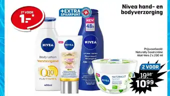 Trekpleister Nivea hand- en bodyverzorging aanbieding