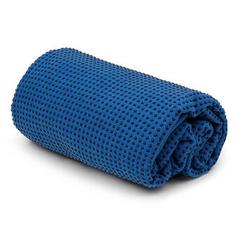 Decathlon Mindbaas - yoga handdoek - blauw aanbieding