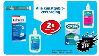 Trekpleister Alle kunstgebit-verzorging aanbieding