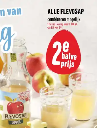 MCD Supermarkt Alle Flevosap aanbieding