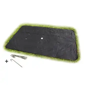 Decathlon Groundlevel beschermhoes - 214 x 366 cm - zwart aanbieding