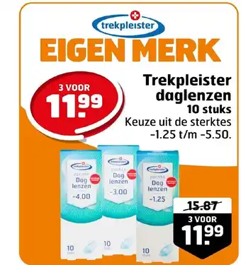 Trekpleister Trekpleister daglenzen 10 stuks Keuze uit de sterktes aanbieding