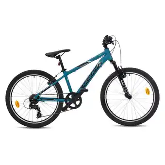 Decathlon Nogan gravel pro kinder mountainbike - 24 inch - sky blue aanbieding