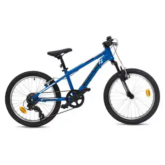 Decathlon Nogan gravel fun al kinder mountainbike - 20 inch - ocean blue aanbieding