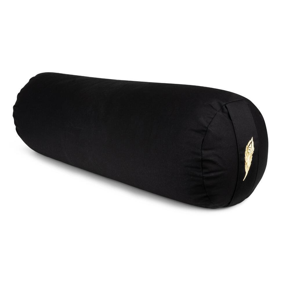 Mindbaas yoga bolster eco zwart 60 x 20 (lengte x diameter