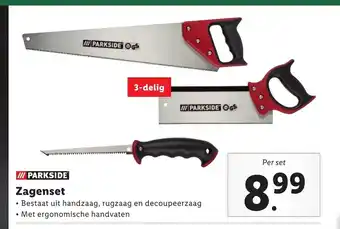 Lidl Zagenset per stuk aanbieding