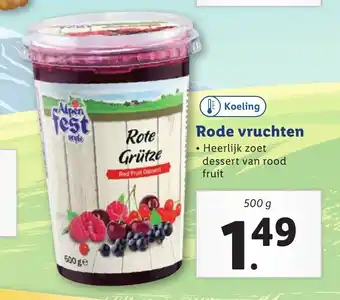 Lidl Rode Vruchten 500 g aanbieding