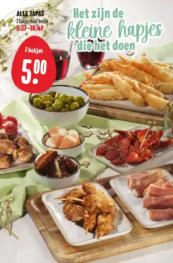 MCD Supermarkt Alle Tapas aanbieding