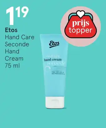 Etos Etos Hand Care Seconde Hand Cream 75ml aanbieding