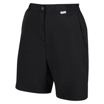 Decathlon Chaska ii dames korte wandelbroek voor dames - zwart aanbieding
