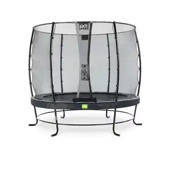 Decathlon Trampoline - elegant premium (incl. deluxe veiligheidsnet) - 305 cm - zwart - tr aanbieding