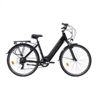 Decathlon L' amant eco, elektrische damesfiets, 7sp, 10,4 ah, geïntegreerde accu, wit aanbieding