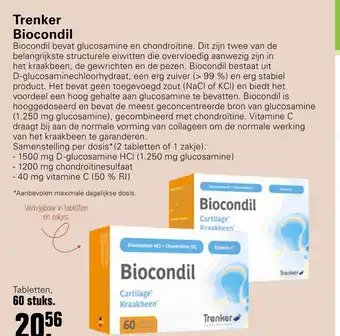 De Online Drogist Trenker Biocondil aanbieding