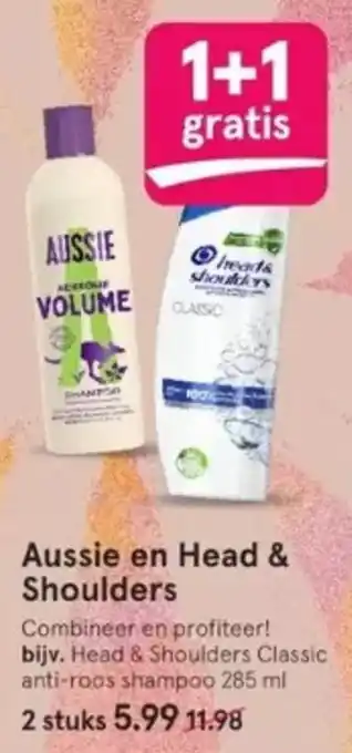 Etos Aussie en Head & Shoulders 2 stuks aanbieding