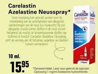 De Online Drogist Carelastin Azelastine Neusspray 10ml aanbieding