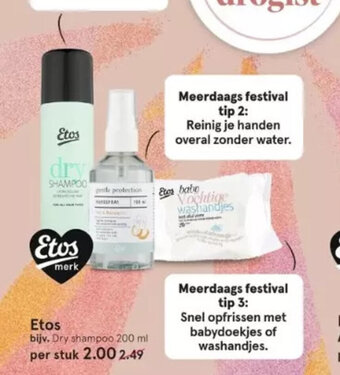 Etos Etos aanbieding