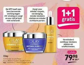 Etos Olay 2 stuks aanbieding