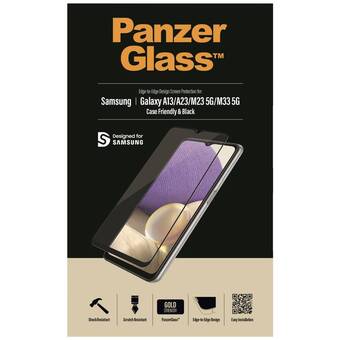 Conrad Panzerglass 7306 screenprotector (glas) galaxy a13, galaxy a23, galaxy m23 5g, galaxy m33 5g 1 stuk(s) 7306 aanbieding