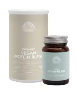 De Online Drogist Mattisson healthstyle - organic vegan protein en vitamine b12 1000mcg - 2 stuks aanbieding