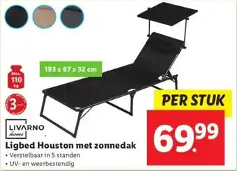 Lidl Ligbed houston met zonnedak aanbieding