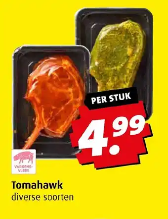 Boni Tomahawk diverse soorten aanbieding